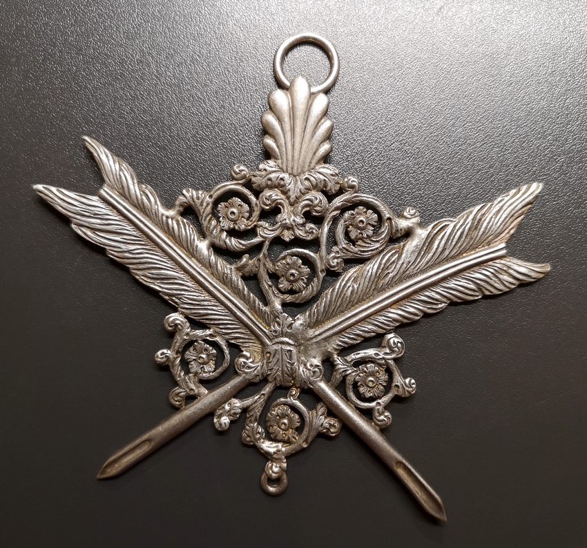 Bijou En Argent De Secr taire Franc ma onnique 19 me Clarendon Achat 