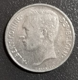 50 centimes - Albert Ier en néerlandais 1911.